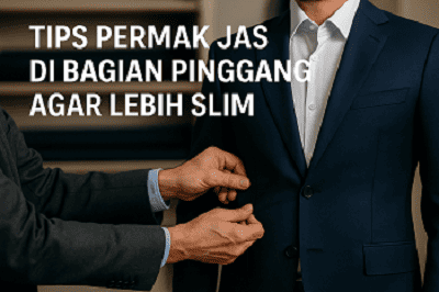 Tips Permak Jas di Bagian Pinggang Agar Lebih Slim